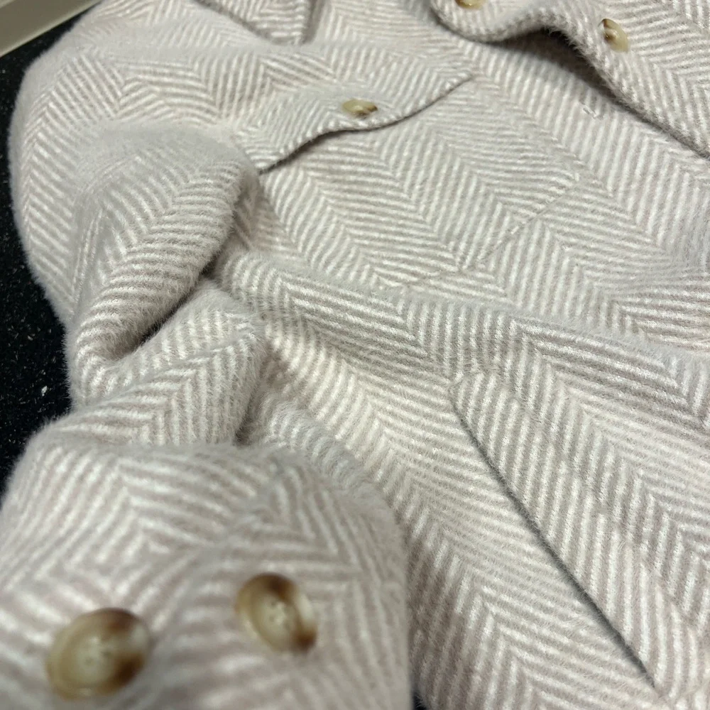 Greylin Fuzzy Long Knit Coat - Picture 7 of 8